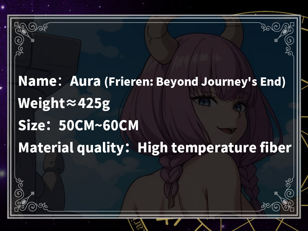 Anime Beyond Journey's End Frieren Aura Cosplay Wig