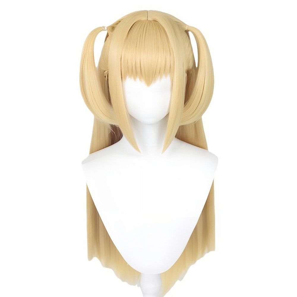 MisaMisa Cosplay Wig Anime Death Note Golden hair