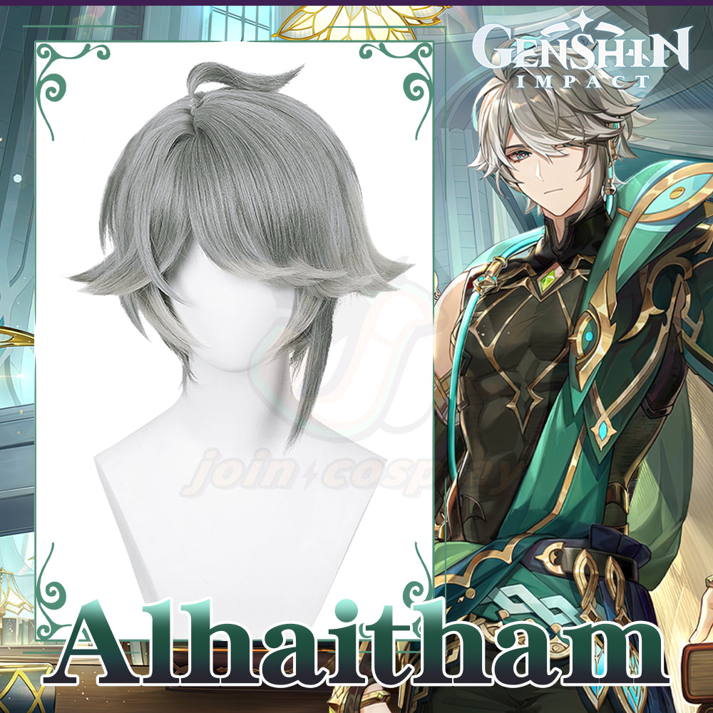 Genshin Impact- Al Haitham (Sumeru) Cosplay Wig