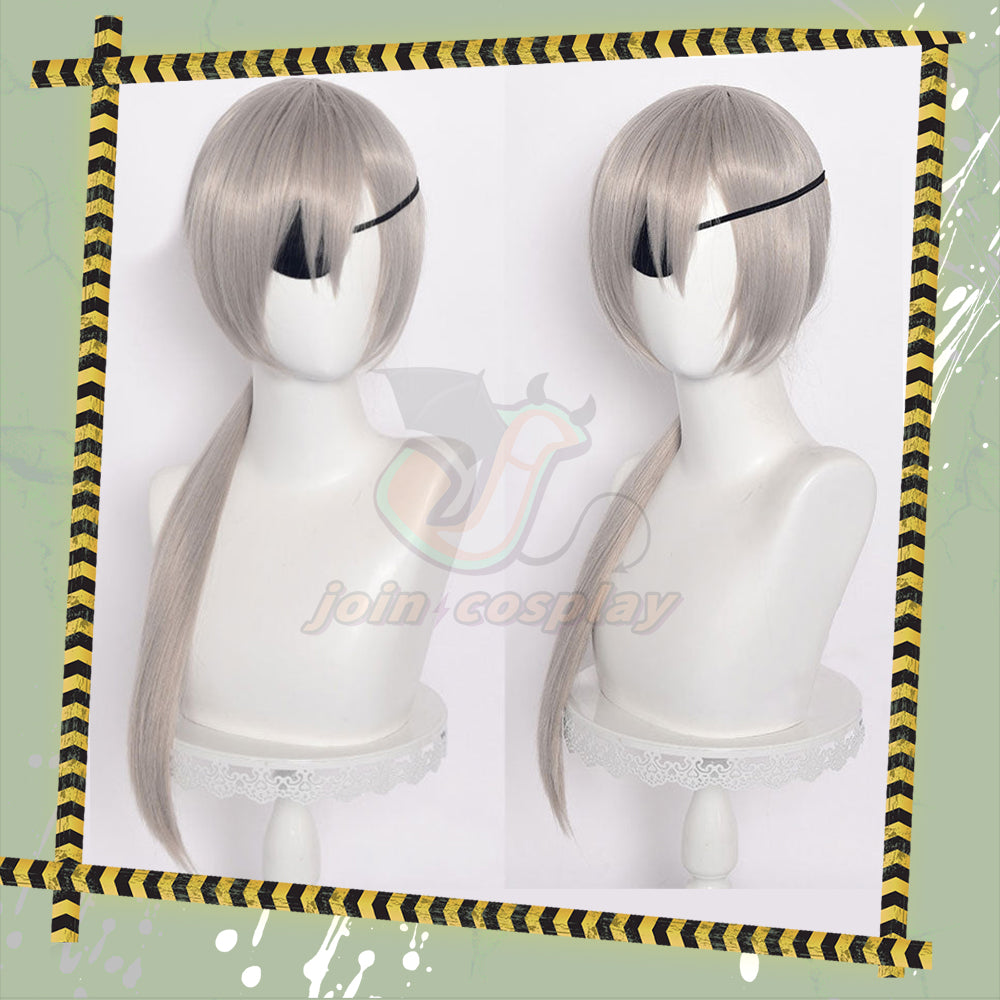 Chainsaw Man Quanxi Grey Cosplay Wig