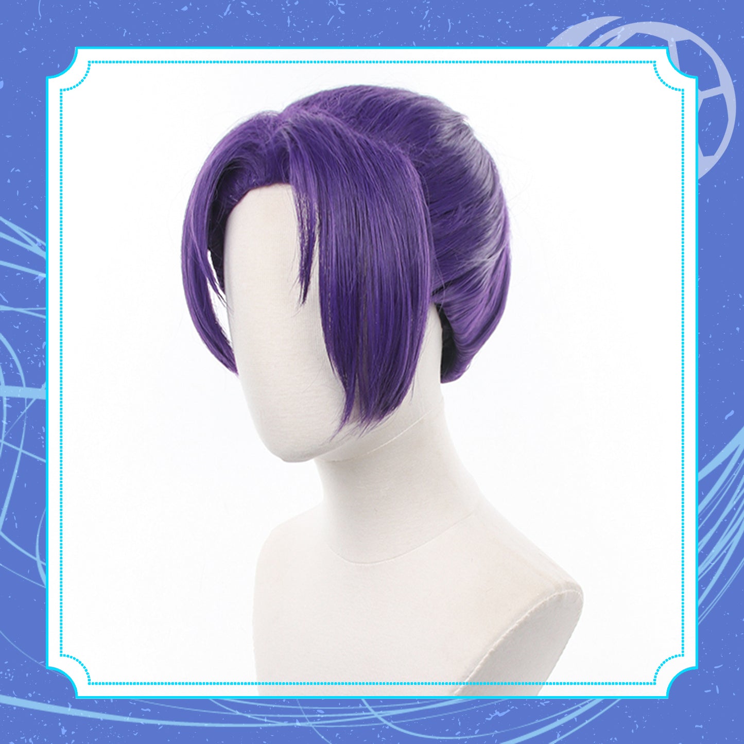 Anime Blue Lock Mikage Reo Cosplay Wig Team V No.9
