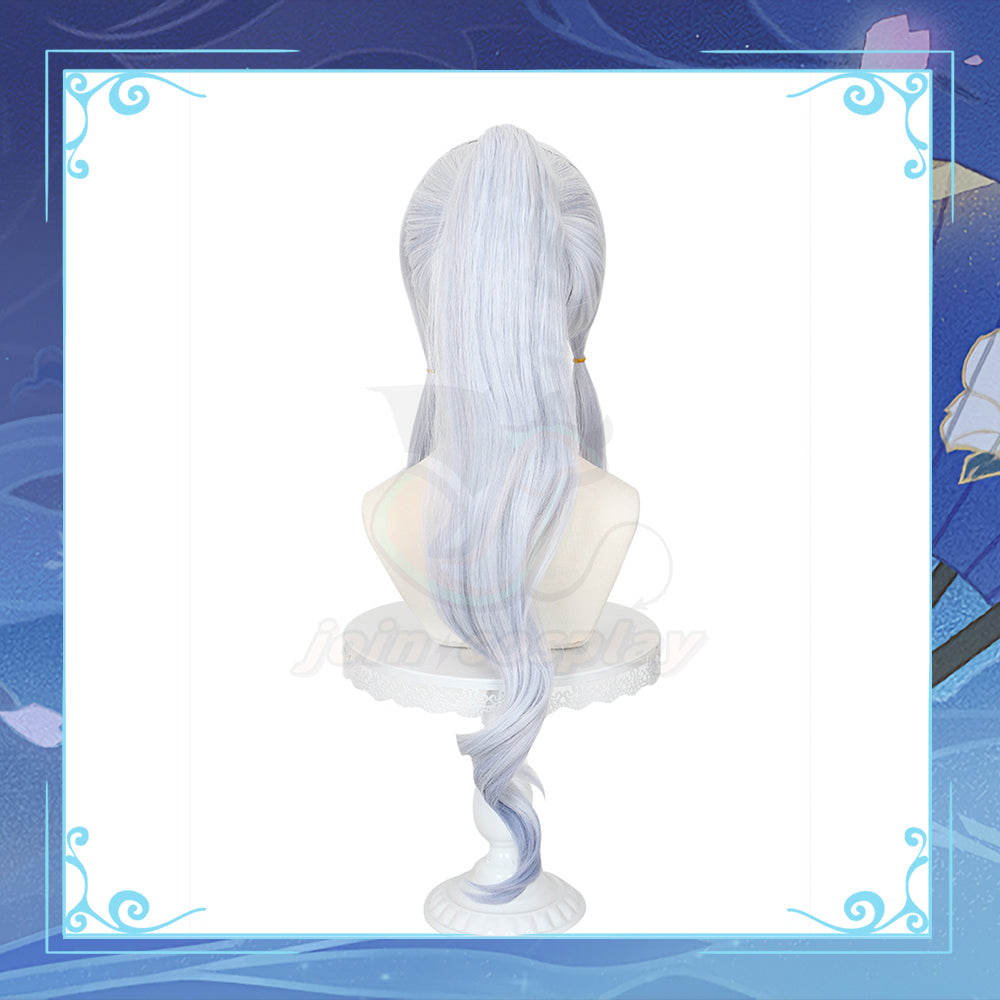 Genshin Impact-Kamisato Ayaka Cosplay Wig