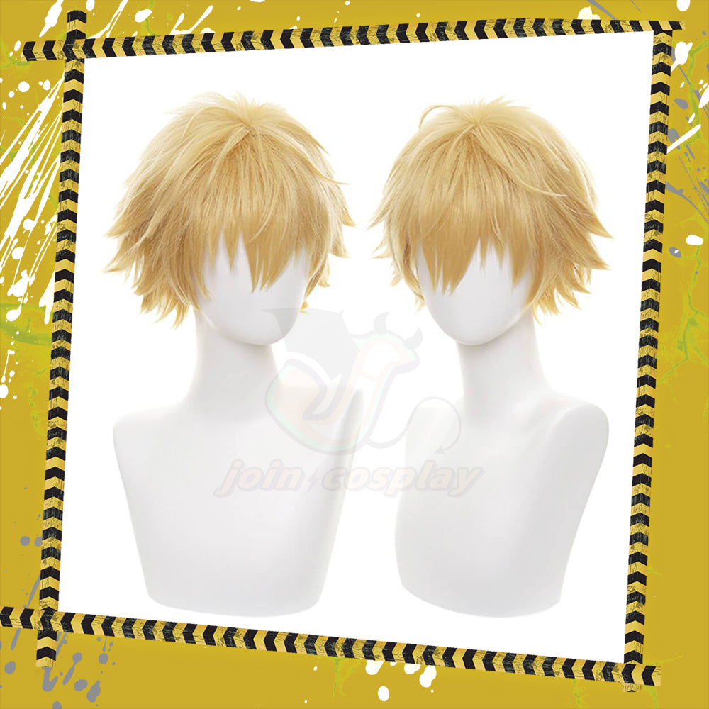 Chainsaw Man-Denji Golden Cosplay Wig