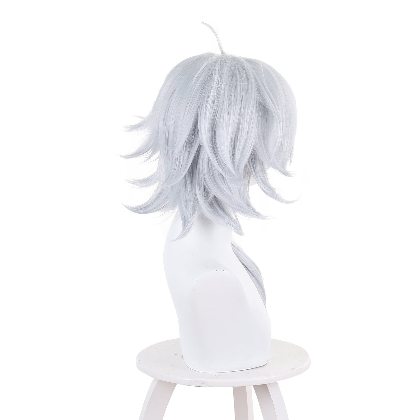 Anime Spy Classroom Monika White Long Cosplay Wig