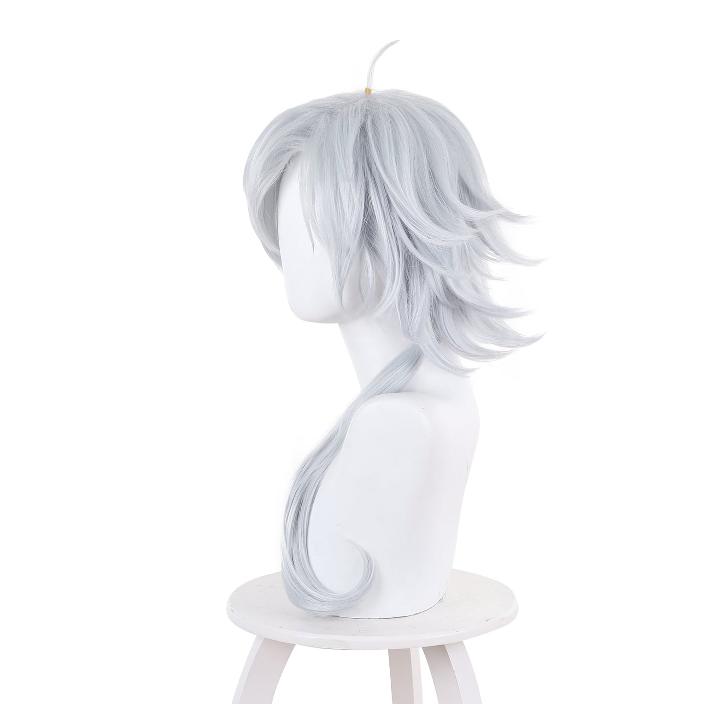 Anime Spy Classroom Monika White Long Cosplay Wig