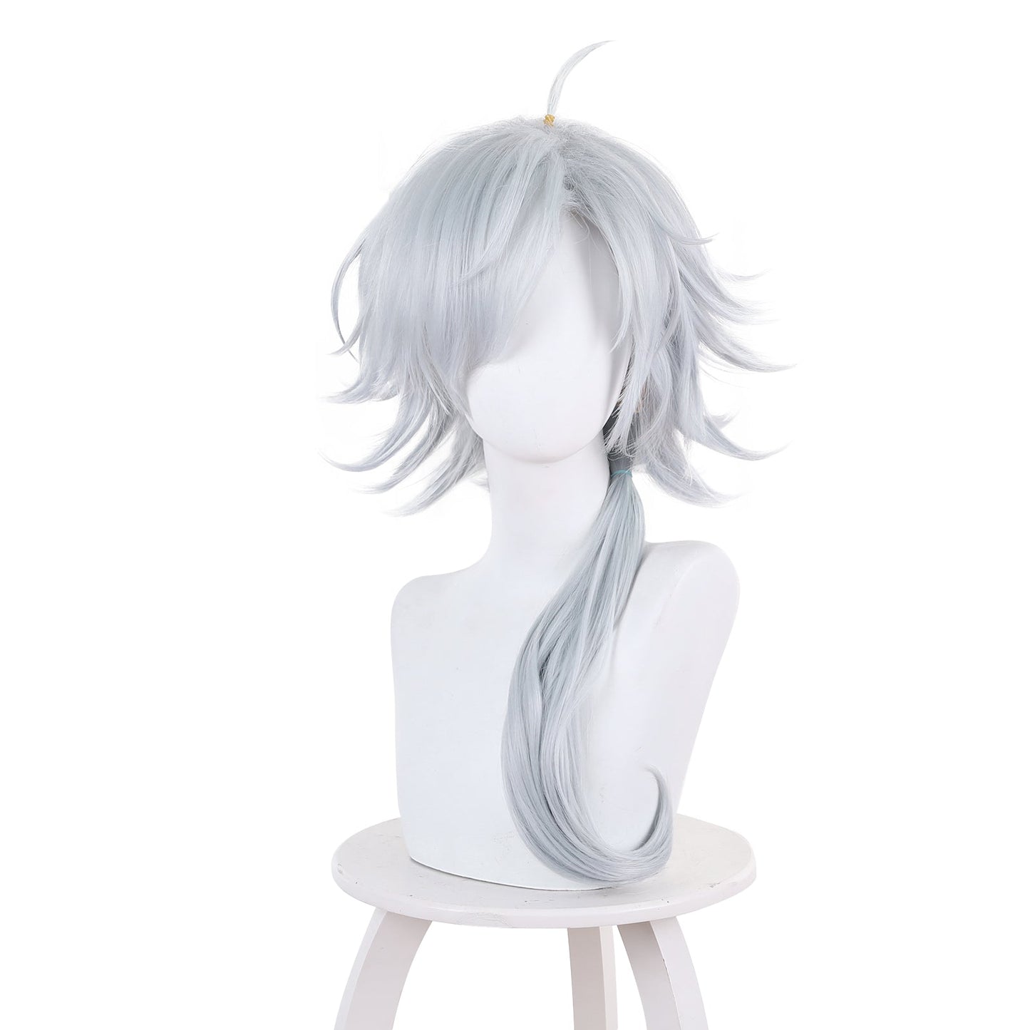 Anime Spy Classroom Monika White Long Cosplay Wig