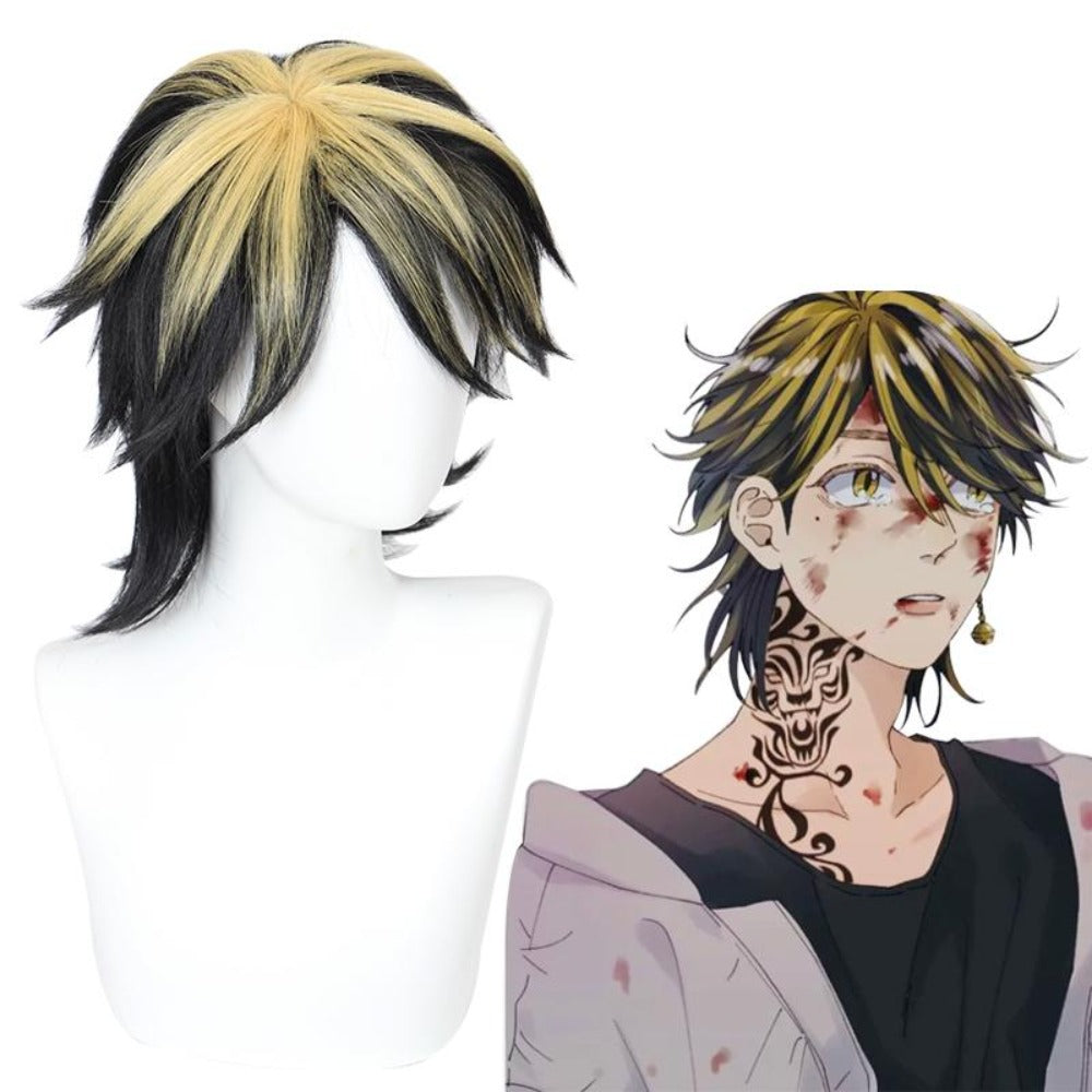 Tokyo Revengers - Hanemiya Kazutora Cosplay Wig