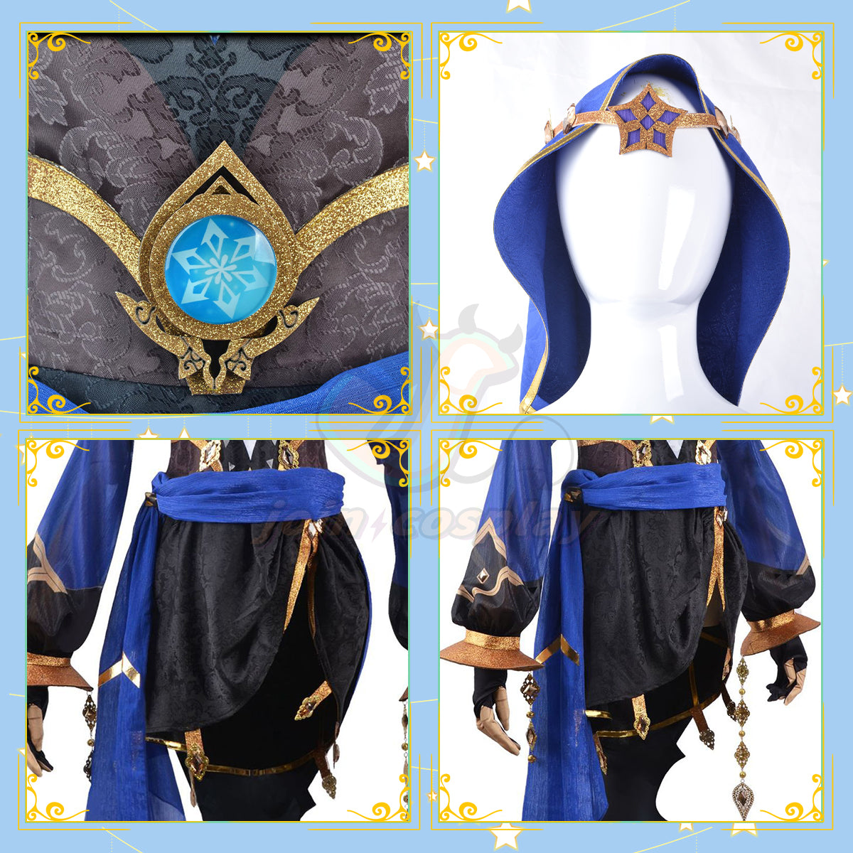 Genshin Impact Layla Cosplay Costume