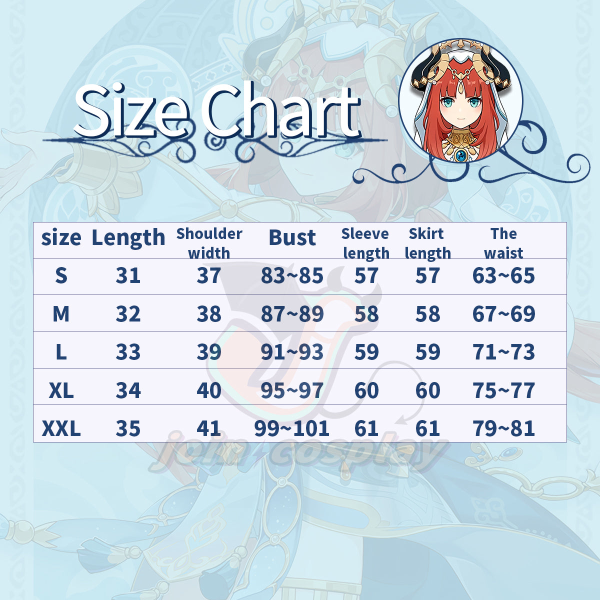 Game Genshin Impact Nilou Cosplay Costume Sumeru