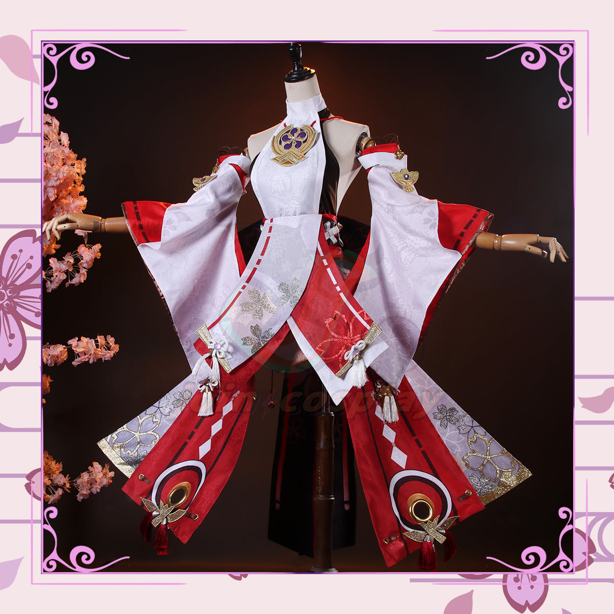Game Genshin Impact Cosplay Yae Miko Cosplay Costume