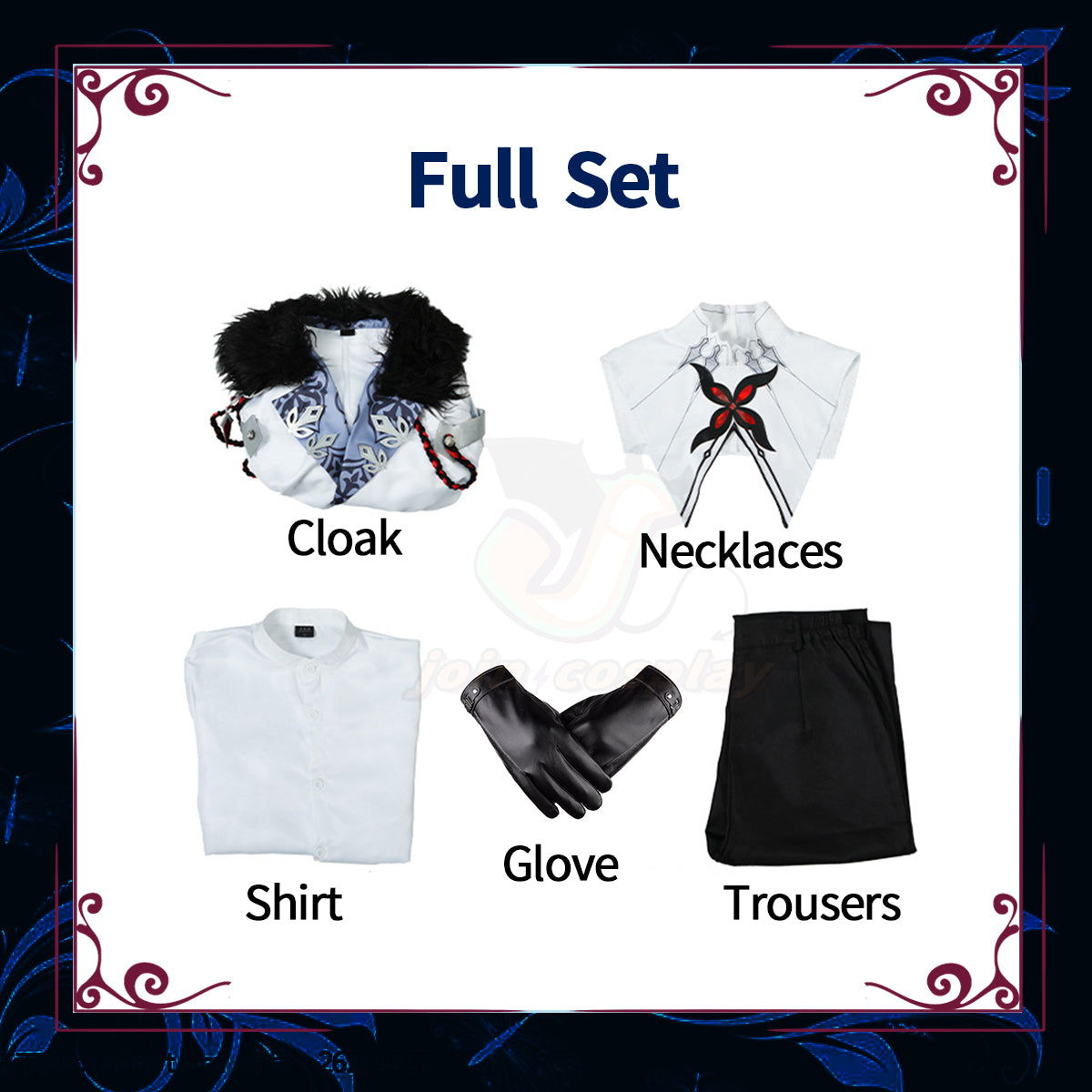 Game Genshin Impact Fatui Harbinger Cosplay Arlecchino Costume