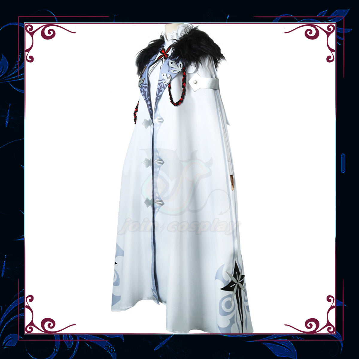 Game Genshin Impact Fatui Harbinger Cosplay Arlecchino Costume