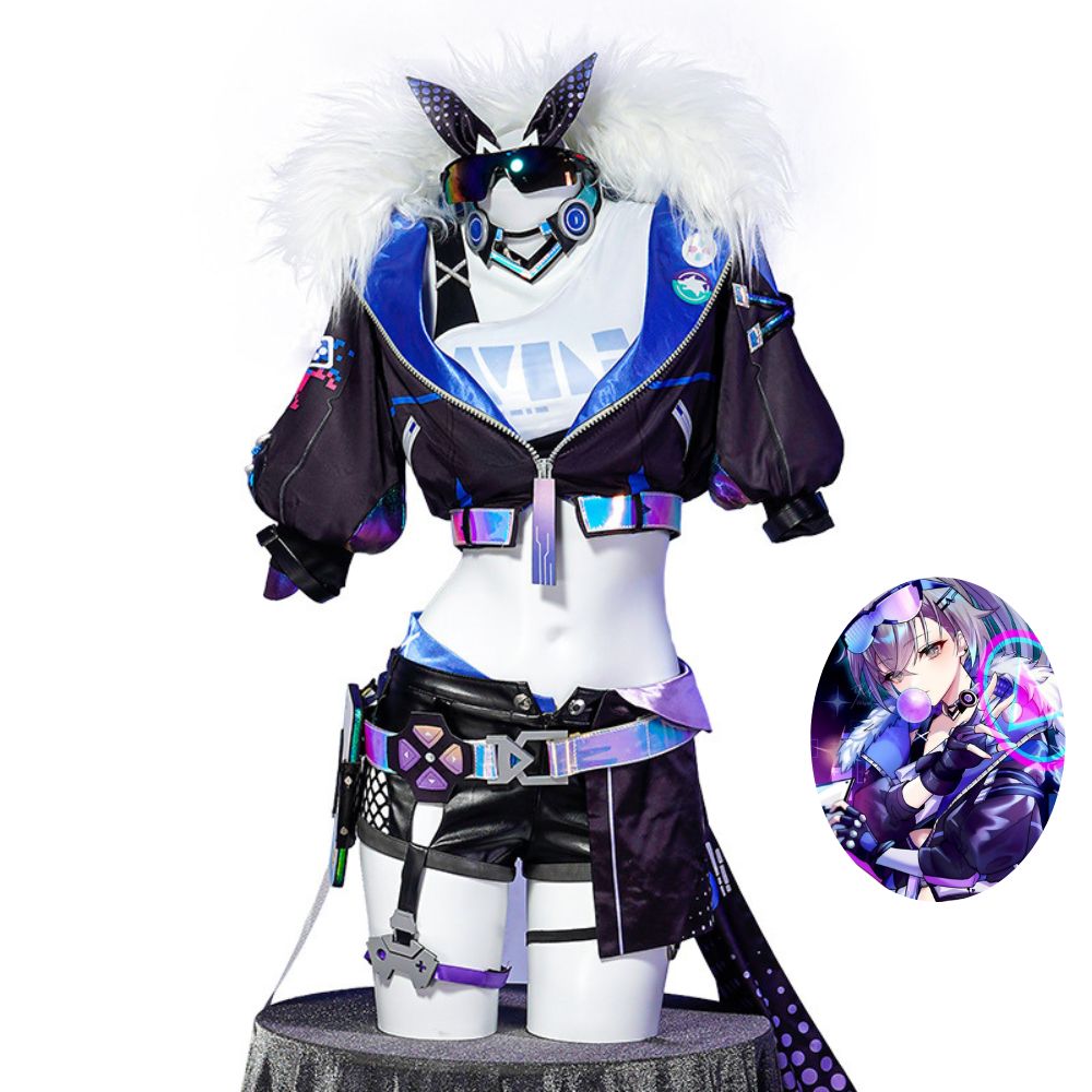 Honkai Star Rail Silver Wolf Cosplay Costume