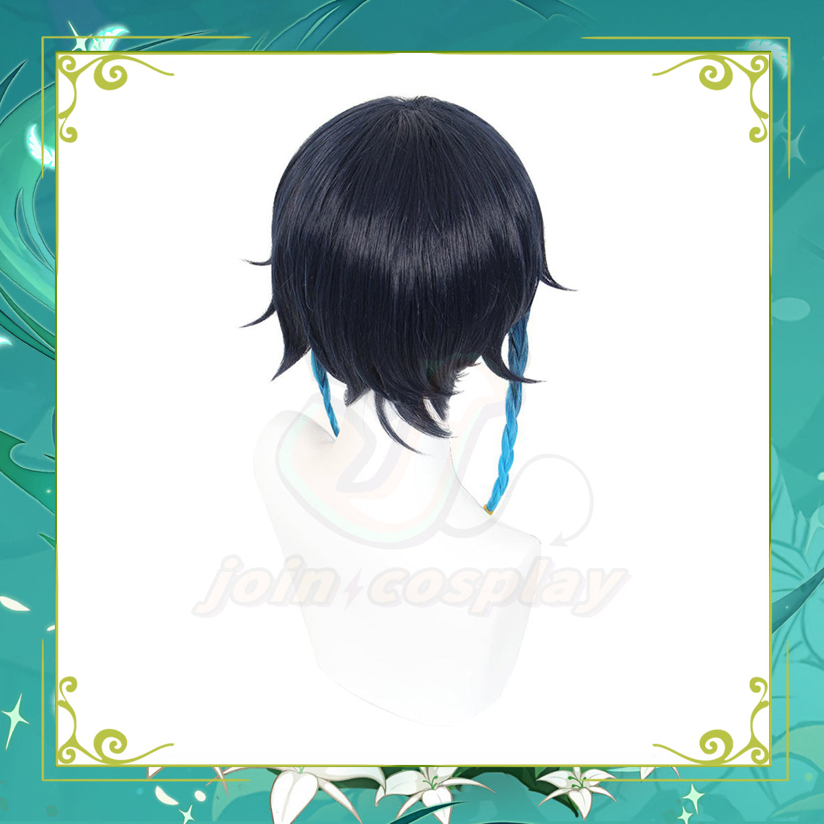Genshin Impact-Venti Cosplay Wig