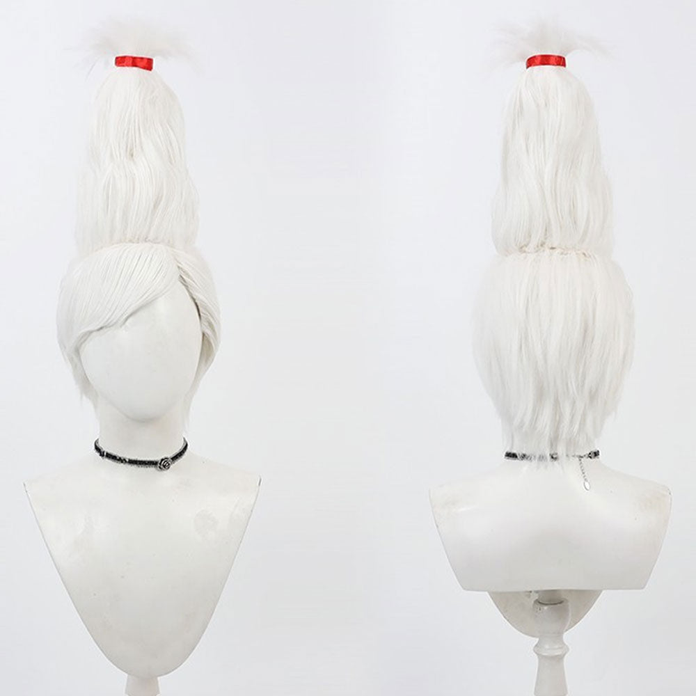 Seiko Ayase Cosplay Wig Anime Dandadan White Hair