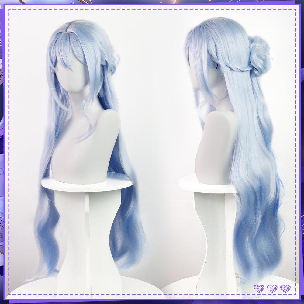 Robin Cosplay Wig Game Honkai Star Rail Long Blue Hair