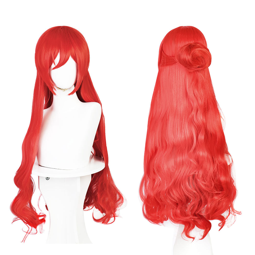 Himeko Long Curly Red Heat Resistant Synthetic Hair