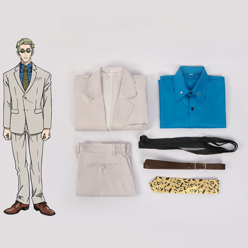 Nanami_Kento_Cosplay_Anime_cosplay_Jujutsu_Kaisen_costume_men_Suit_Shirt_Pants_Strap_Tie_party_suit