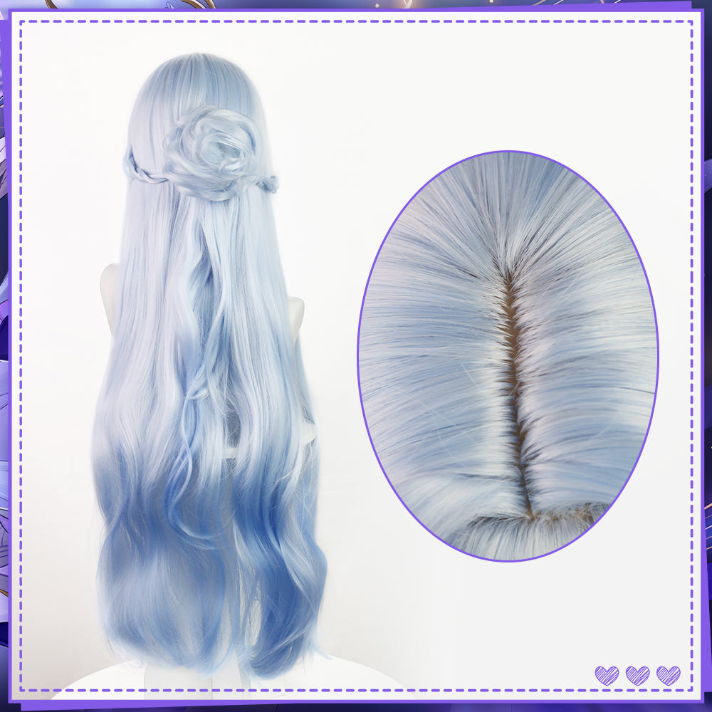 Robin Cosplay Wig Game Honkai Star Rail Long Blue Hair
