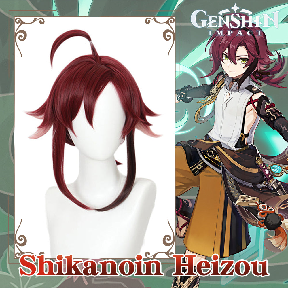 Genshin Impact - Shikanoin Heizou Cosplay Wig