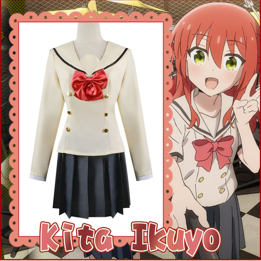 Anime Bocchi the Rock! Kita Ikuyo Cosplay Costumes