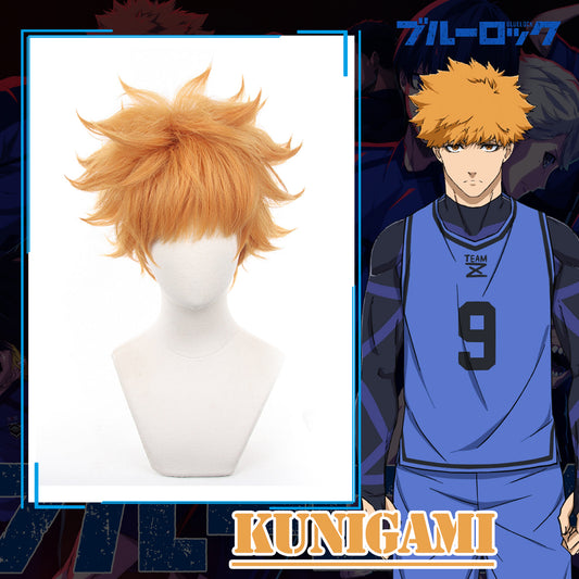 Blue Lock Rensuke Kunigami Cosplay Wig