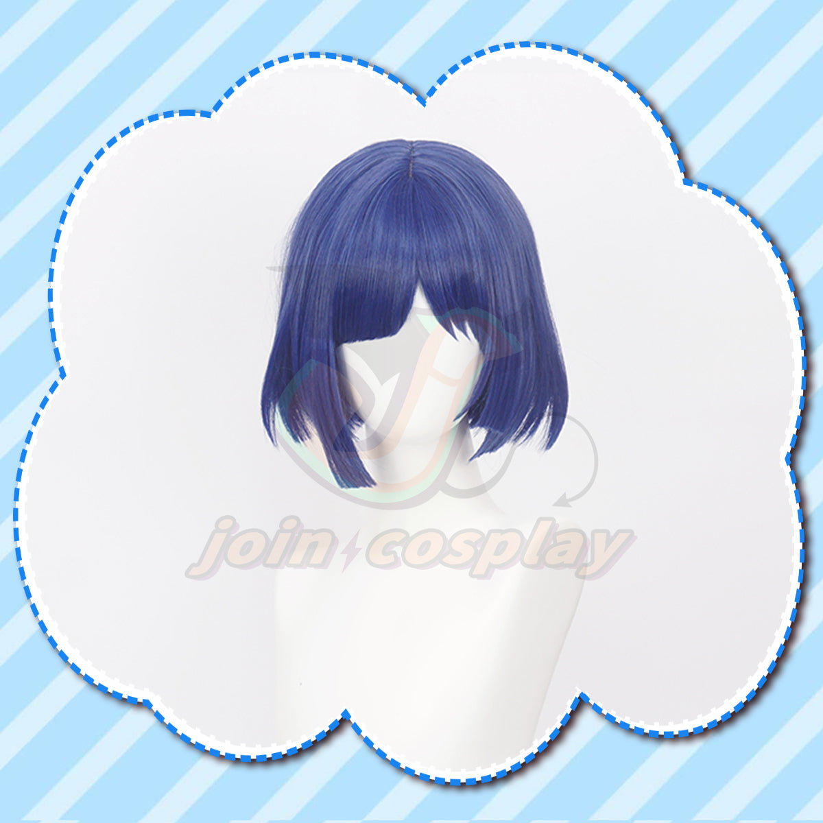 Bocchi the Rock!  Ryo Yamada Cosplay Wig