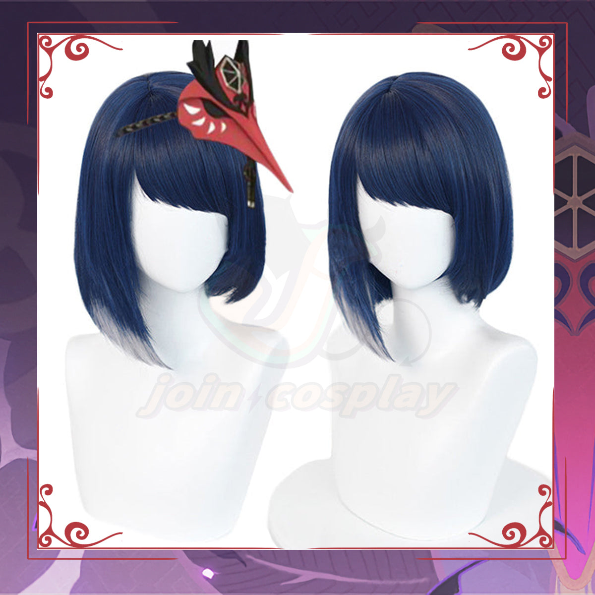 Genshin Impact-lnazuma Cosplay Wig