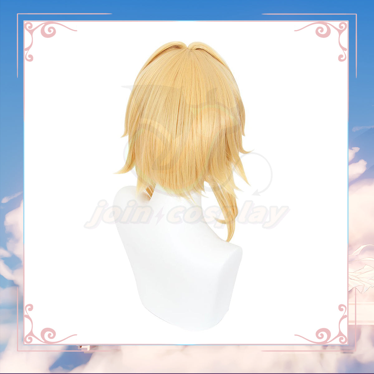 Genshin Impact-Traveler Lumine Cosplay Wig