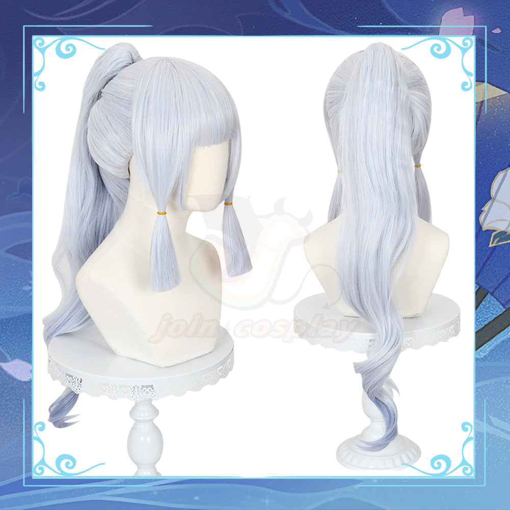 Genshin Impact-Kamisato Ayaka Cosplay Wig