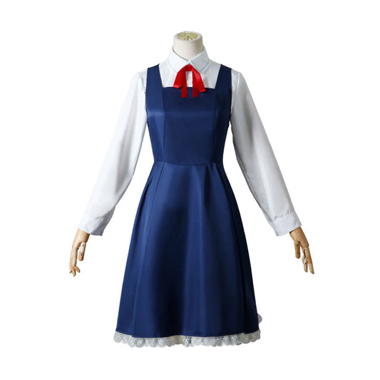 Anime SPY x FAMILY Anya Forger Blue Dress Cosplay Costume