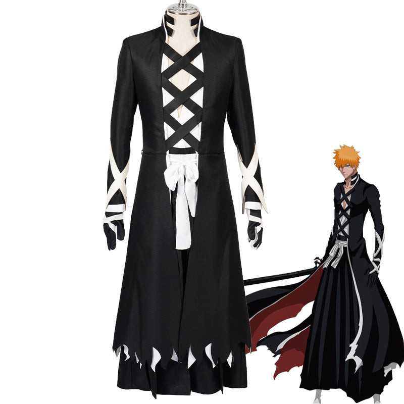 Anime Bleach Ichigo Kurosaki Cosplay Costumes