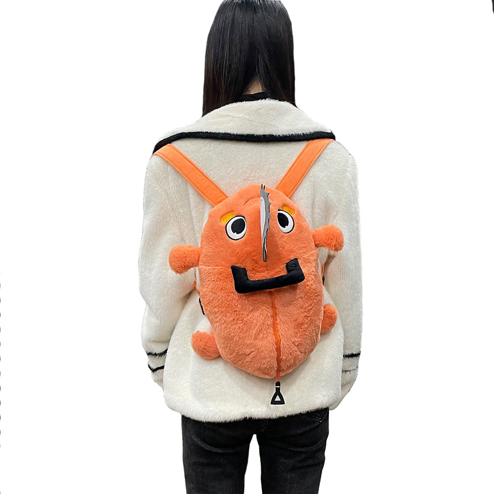 Chainsaw Man Pochita Cosplay Plush Backpack Anime 3D Print School Bag School Bag Rucksack for Men Women