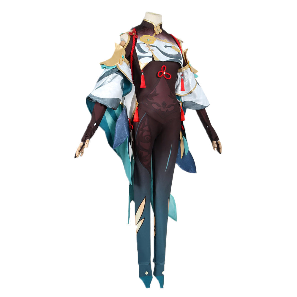 Genshin Impact Shenhe Cosplay Costume