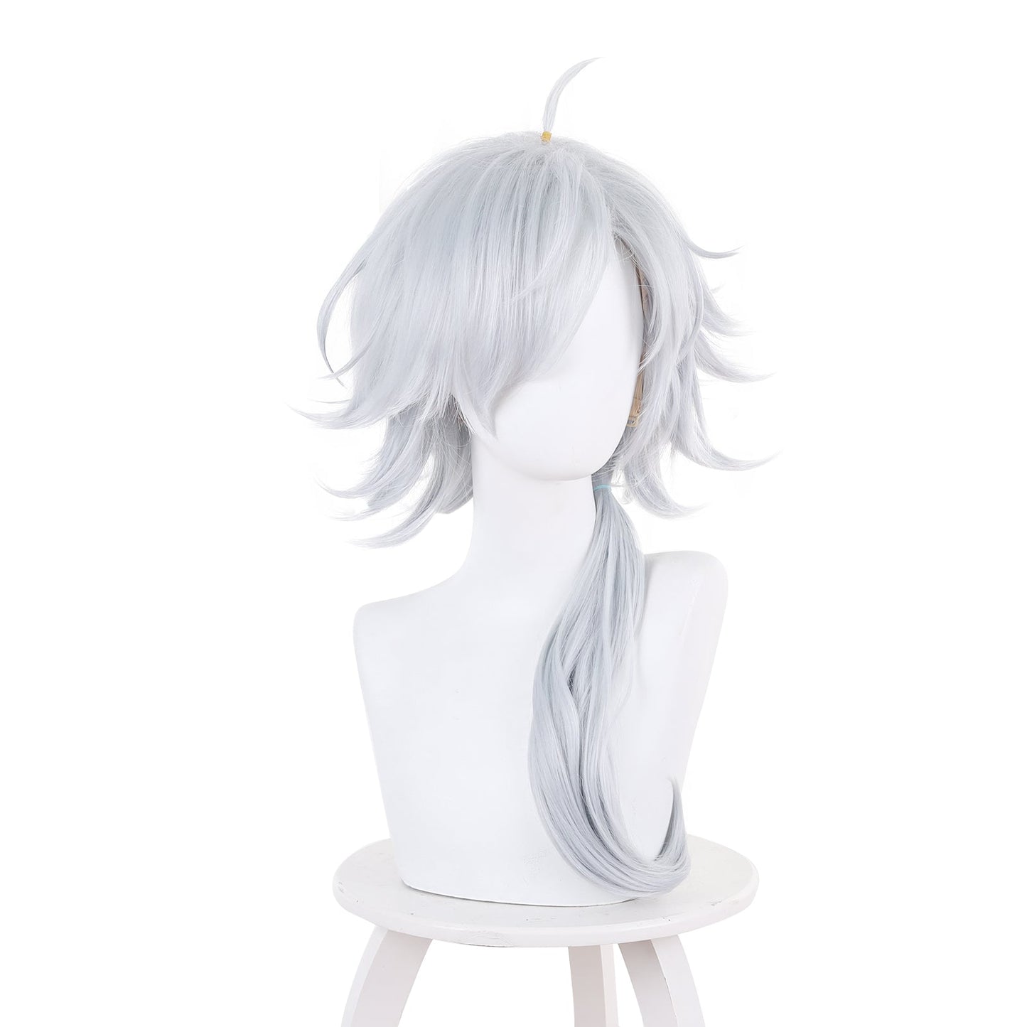 Anime Spy Classroom Monika White Long Cosplay Wig