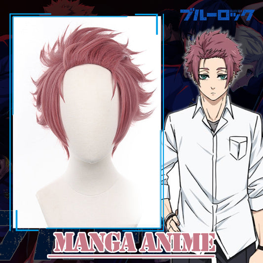 Blue Lock Manga Anime Cosplay Wig Sae Itoshi No.10 Football Player