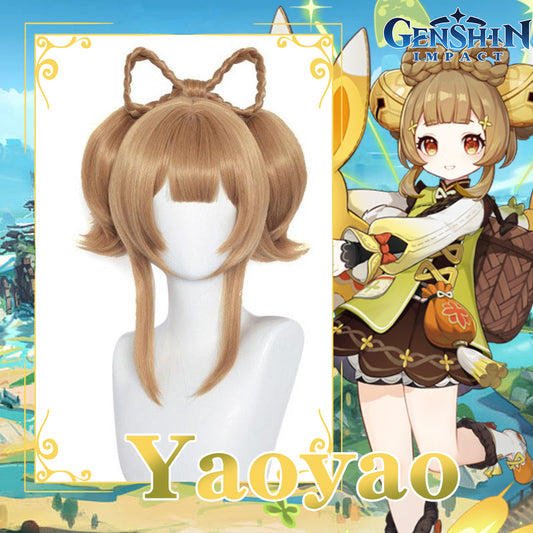 Genshin Impact-Yaoyao Cosplay Wig