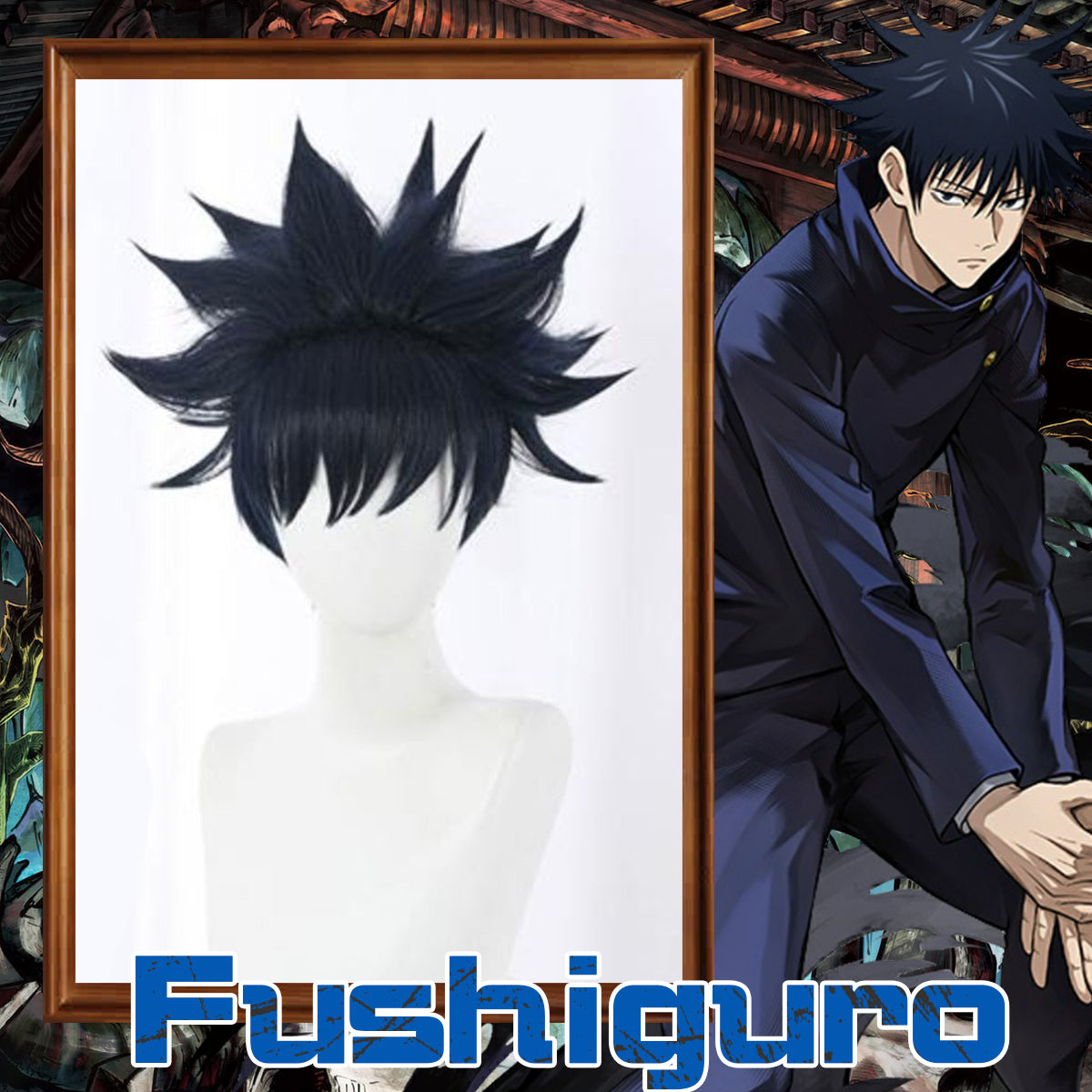 Jujutsu Kaisen-Fushiguro Megumi Cosplay Wig