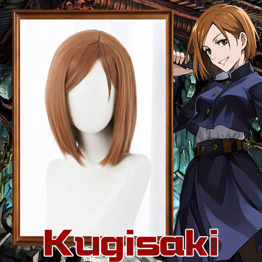 Jujutsu Kaisen-Kugisaki Nobara Cosplay Wig