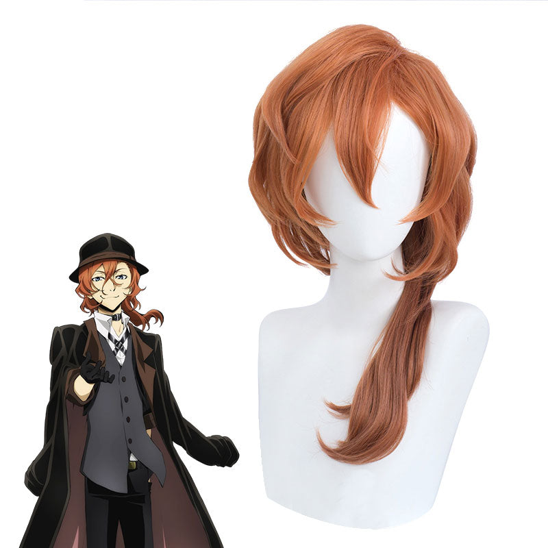 Bungo Stray Dogs Nakahara Chuya Orange Cosplay Wig