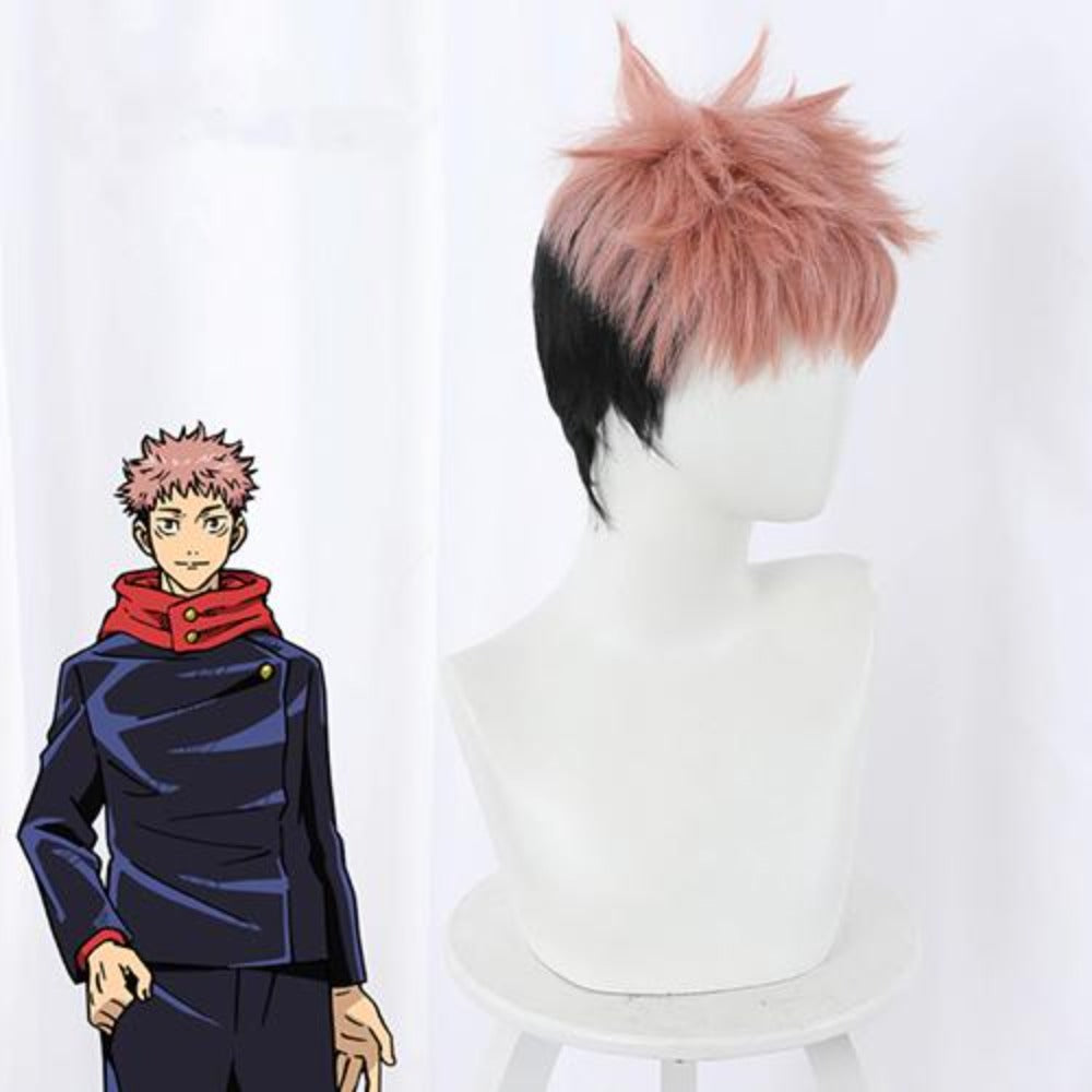 Jujutsu Kaisen-Yuji Itadori Cosplay Wig