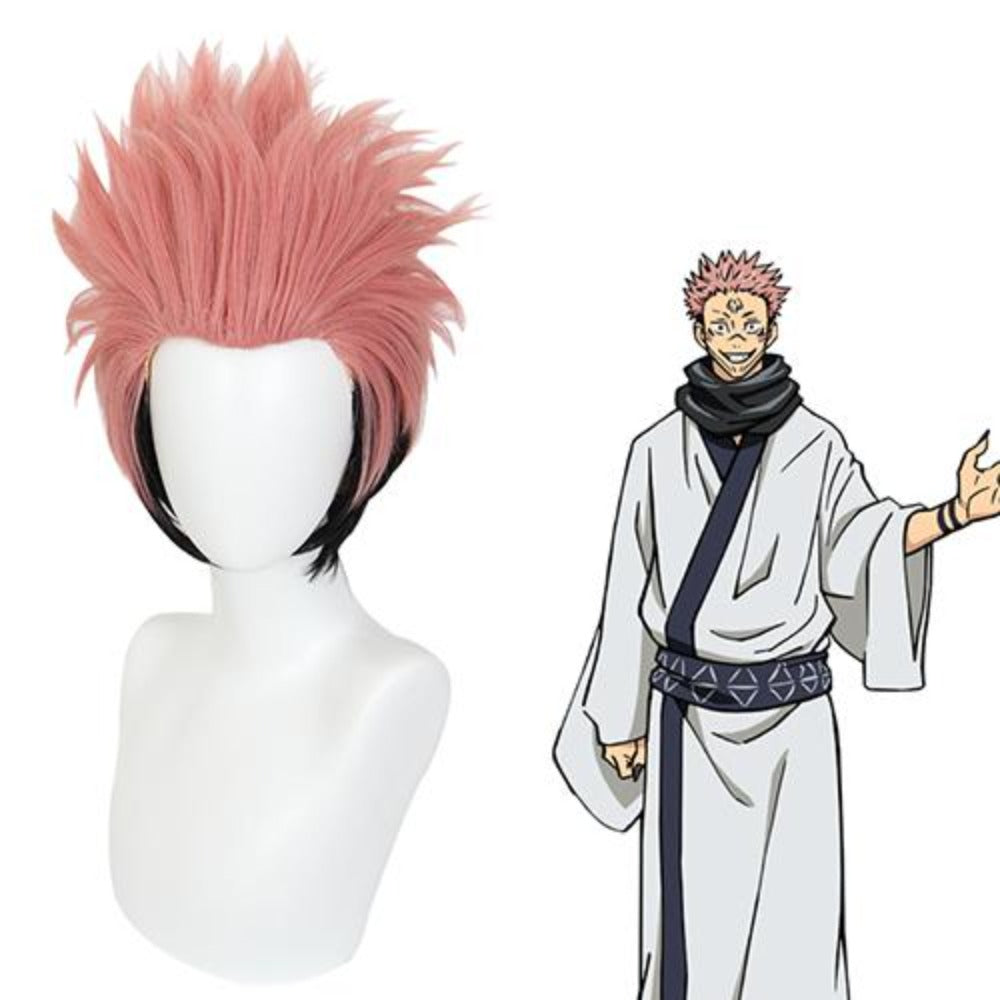 Jujutsu Kaisen-Ryomen Sukuna Cosplay Wig