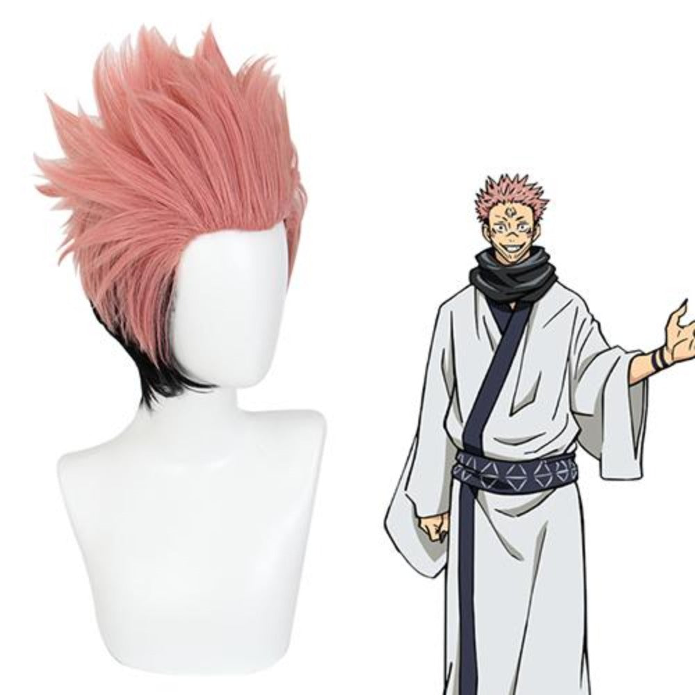Jujutsu Kaisen-Ryomen Sukuna Cosplay Wig
