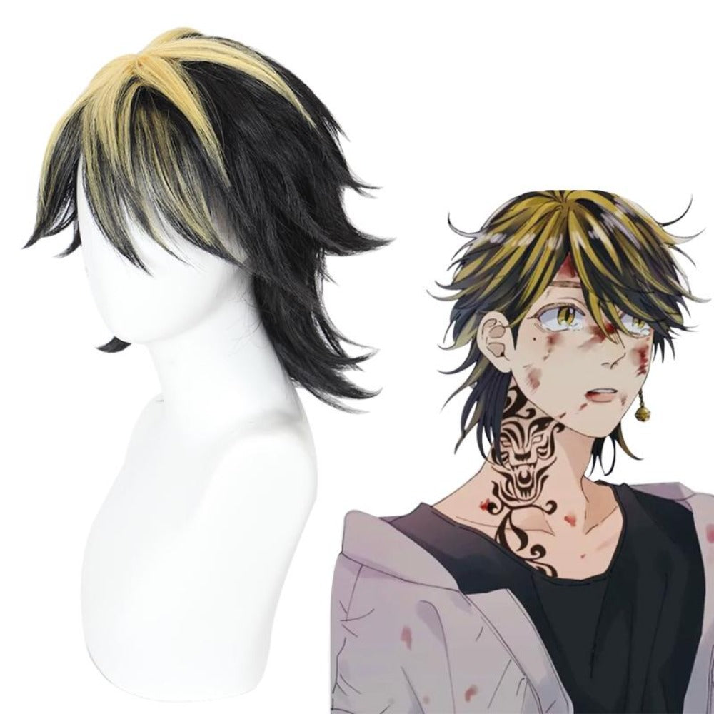 Tokyo Revengers - Hanemiya Kazutora Cosplay Wig