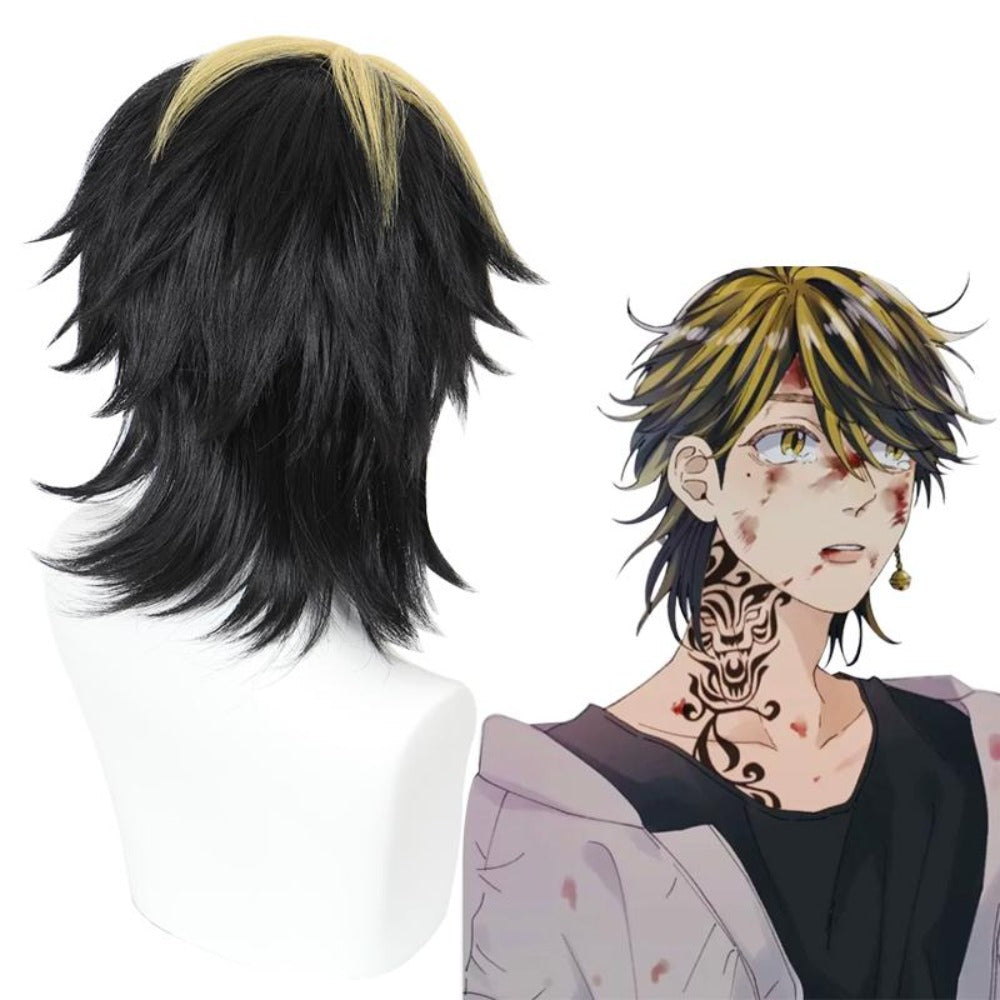 Tokyo Revengers - Hanemiya Kazutora Cosplay Wig