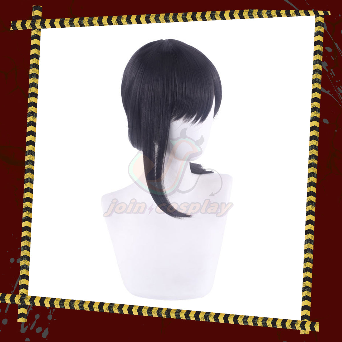 Chainsaw Man Higashiyama Kobeni Carnival Halloween Party Props Cosplay Wig 