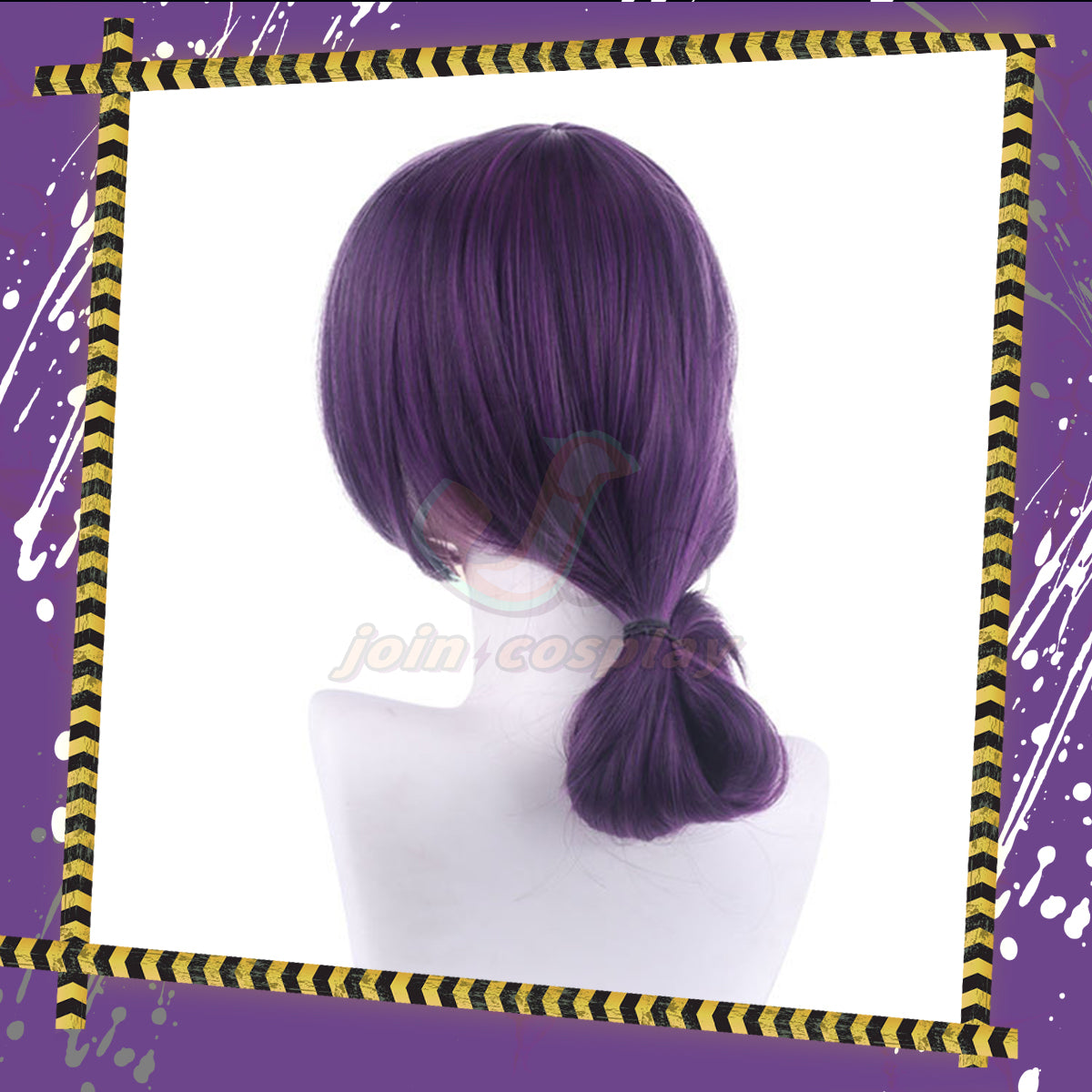Chainsaw Man Reze Coslay Wig Women Purple Halloween