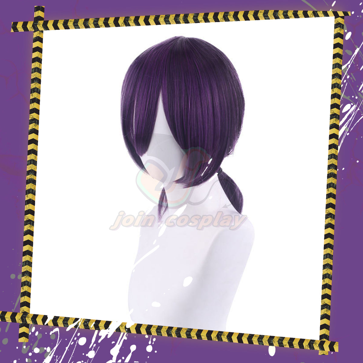 Chainsaw Man Lady Reze Bomb Girl Cosplay Wig Purple