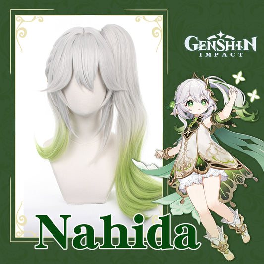 Genshin Impact Nahida Sumeru Cosplay Wig