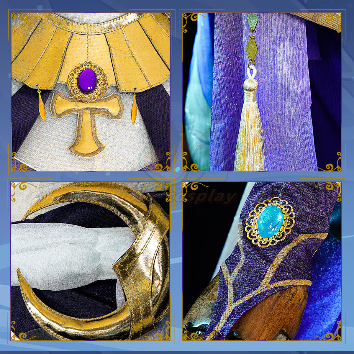 Genshin Impact Candace Cosplay Costume